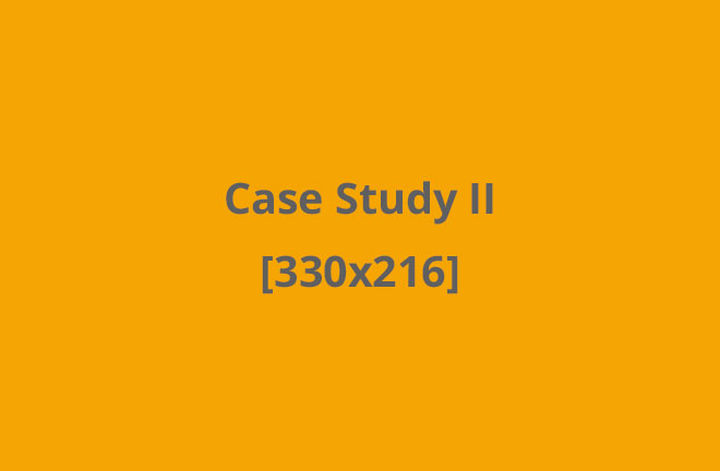 Case Study II